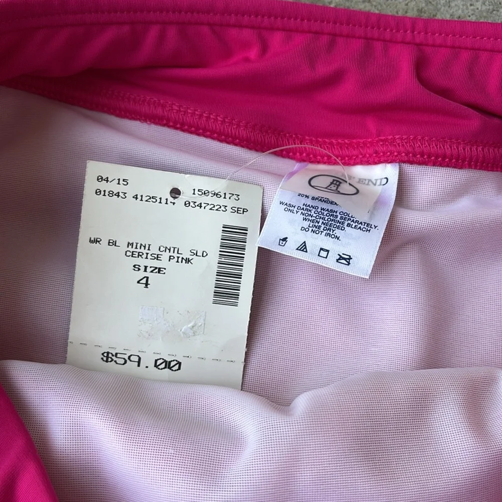 Lands End chic pink